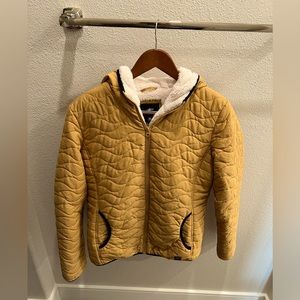 Yellow Rip Curl Anti Freeze Jacket